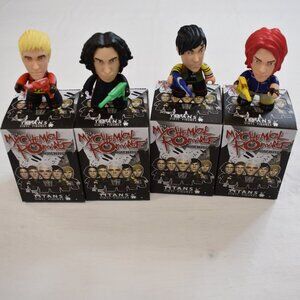 TITANS: The My Chemical Romance Danger Days 3" Vinyl Figures Set of All 4